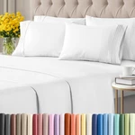 4 Piece Set, Hotel Luxury Soft & Wrinkle Free Bed By Cgk Linens. Fixed Price $44.99.