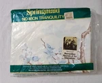 Springmaid Darby No Iron Tranquility Queen Flat Sheet Sealed New. Fixed Price $24.99.