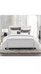 Hudson Park Italian Linens Percale F/queen Duvet COVER+2STANDARD Cases Wh/silver. Fixed Price $269.00.