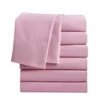 Freshculture King Flat Only, Pack 6, Soft Microfiber Bedding Sheets.... Fixed Price $72.35.