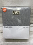 Calvin Klein Modern Cotton Harrison King Flat Sheet Gray - New. Fixed Price $65.99.
