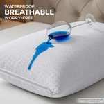 Utopia Bedding Set 2 Waterproof Pillow Protectors With Zipper Body Size,.... Fixed Price $13.99.