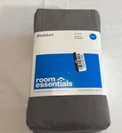 King Bedskirt Dark Gray - Room Essentials: Cotton Blend, 215 Thread Count,. Fixed Price $9.99.