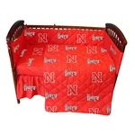 College Covers Nebraska Cornhuskers Baby Crib Fitted Sheet Pair - White (incl.... Fixed Price $41.56.