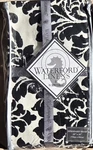 New Waterford Linens Lisette Standard Sham Cover Black/cream Pillowcases. Fixed Price $24.95.