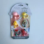 New Social Chef Silicone Cover Toppers Set Of 6 Fruits Veggie Strawberry. Fixed Price $15.00.