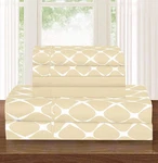 Elegant Comfort 6-PC Luxury Bed Sheets, 1500TC Microfiber, Queen, Cream. Fixed Price $59.99.