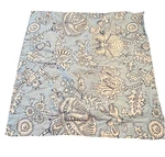 Roberta Roller Rabbit Amanda Blue Decorative Euro Pillow Sham Cover 24X24. Fixed Price $24.99.