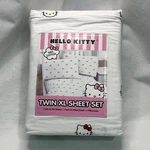 Hello Kitty By Sanrio X-long Twin Bed Set 3 Piece 100% Cotton Dorm. Fixed Price $41.99.