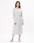 Under The Canopy Light Gray Organic Cotton Robe. Fixed Price $61.00.