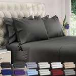 King Size Sheets Set 6 Pcs Cooling Bed Up To 21 Deep Pocket. Fixed Price $74.61.