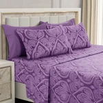 Lux Cor Paisley Full Set 6 Piece Ultra-soft Microfiber Bed With. Fixed Price $40.95.