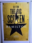 Hamilton Original Theatrical One-sheet Double Sided 27X40. Fixed Price $75.00.
