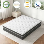 12" 14" Mattress Queen Full Size Comfort Spring Memory Foam Hybrid Box. Fixed Price $181.15.