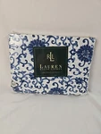 Ralph Lauren Porcelain Rosette Blue & White Fitted Sheet Twin Nwt. Fixed Price $31.20.