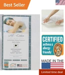 100% Cotton Zippered Body Pillow Protector - 20 X 72 White 300 Thread Cou.... Fixed Price $39.42.