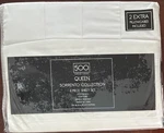 6 Pc Sunham Sorrento Collection Queen Sheet Set 500TC Cotton Blend White 18 Deep. Fixed Price $58.00.