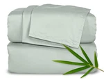 Bamboo Full Sheets 100% Organic Viscose Sea Glass Double Stitched Pure. Fixed Price $154.99.