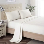 Lanest Housing King Sheet Set, 2400 Thread Count Soft Deep Pocket Microfiber. Fixed Price $41.31.