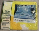 Vtg Pacific No-iron Extra-strength Muslin Twin Bed Flat Sheet Floral New Yellow. Fixed Price $13.99.