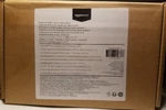 Amazon Basics Pleated Bed Skirt - Queen, Bright White. Fixed Price $18.00.