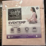 Sealy Platinum Eventemp 6 Pc Queen Sheet Set Temperature Balancing Tech. Fixed Price $40.00.