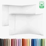 400 Thread Count 2 Pillowcase Set, 100% Cotton Soft Covers By Cgk Linens. Fixed Price $33.99.