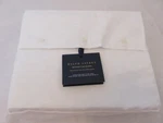 Ralph Lauren Bethany Jacquard Studio White Queen Fitted Sheet Tonal Floral Nip. Fixed Price $89.95.