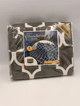 Utopia Bedding Sheet Set, Soft Queen, Print - Quatrefoil Grey. Fixed Price $18.99.