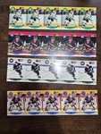 90-91 Nhl Pro Set Los Angeles Kings Francois Breault 5-CARD Uncut Sheet. Fixed Price $7.99.
