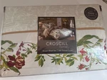 Croscill Home Queen Sheet Set Juniper/multi 100% Combed Cotton. Fixed Price $95.00.