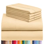 Luxclub 4 Pc Silky Soft Cooling Deep Pocket Sheet Set, Hotel Luxury. Fixed Price $15.99.