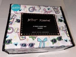 Betsey Johnson Queen Sheet Set 6 Piece, 100% Polyester, Wrinkle Resistant, Nwt. Fixed Price $45.95.