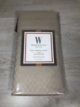Wamsutta 100% Egyptian Cotton 620 Tc Pair King Pillowcases-jacquard Diamond. Fixed Price $39.99.