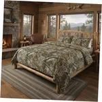 Realtree 5-PIECE Size Bed In Bag Set, 1 Comforter, Fitted Sheet, Full Apx. Fixed Price $71.50.