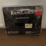 Ralph Lauren Blue Chambray Twin Flat Sheet Irregular New Package. Fixed Price $42.30.