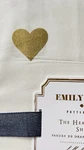 Pottery Barn Teen Emily Meritt Metallic Gold Heart 100% Cotton Sheet Set Full. Fixed Price $135.00.