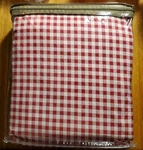 Target Laurel & Mayfair 3PC Twin Gingham Print Sheet Set Red Cotton Percale. Fixed Price $34.97.
