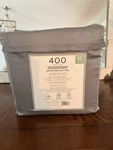 Hotel Signature Sateen 400 Tc Cotton 6-PIECE King Sheet Set Gray. Fixed Price $40.00.