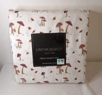 Cynthia Rowley Sheet Set Twin 3 Piece Mushroom All Over Print Dorm Sustainable. Fixed Price $35.99.