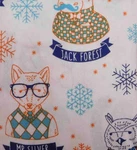 Pillowfort Flannel Set Hipster Animals Full Size Bedding. Fixed Price $68.99.