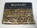 New Ralph Lauren Aragon Neutral Guinevere Leopard Flat Sheet - Queen. Fixed Price $249.99.