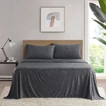Urban Habitat Comfort Cool Jersey Knit Nylon Blend Sheet Set Queen Gray. Fixed Price $22.00.