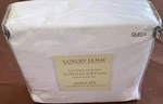 Pc Queen New Sheet Set White Microfiber 1600 No Wrinkle Deep Pkts Original Pkg. Fixed Price $37.48.