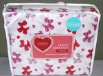New Xoxo Home Studio Queen 4 Pc Sheet Set Balloon Dog Poodle Heart. Fixed Price $49.99.