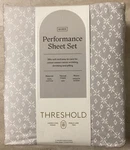 Threshold Queen 400 Thread Count Holiday Performance Sheet Set Twinkle Stars. Fixed Price $49.99.