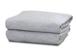 Destiny Crescent Cotton Jersey Fitted Sheets Full-xl 2-PACK Dark Gray. Fixed Price $39.95.