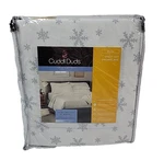Full Cuddl Duds Cotton Heavyweight Flannel Sheet Set Snowflake Deep Fit. Fixed Price $34.50.