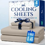 Cooling Sheets - Breezeweave 4 Pc Queen Size Bed For Hot Sleep.... Fixed Price $100.45.