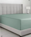 600 Thread Count Westport 100% Cotton Full Size Fitted Sheet Harbor Green. Fixed Price $46.01.